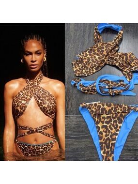 NWT Tropic of C | Bianca top and Sana bottom in Mama Africa/Pacifico